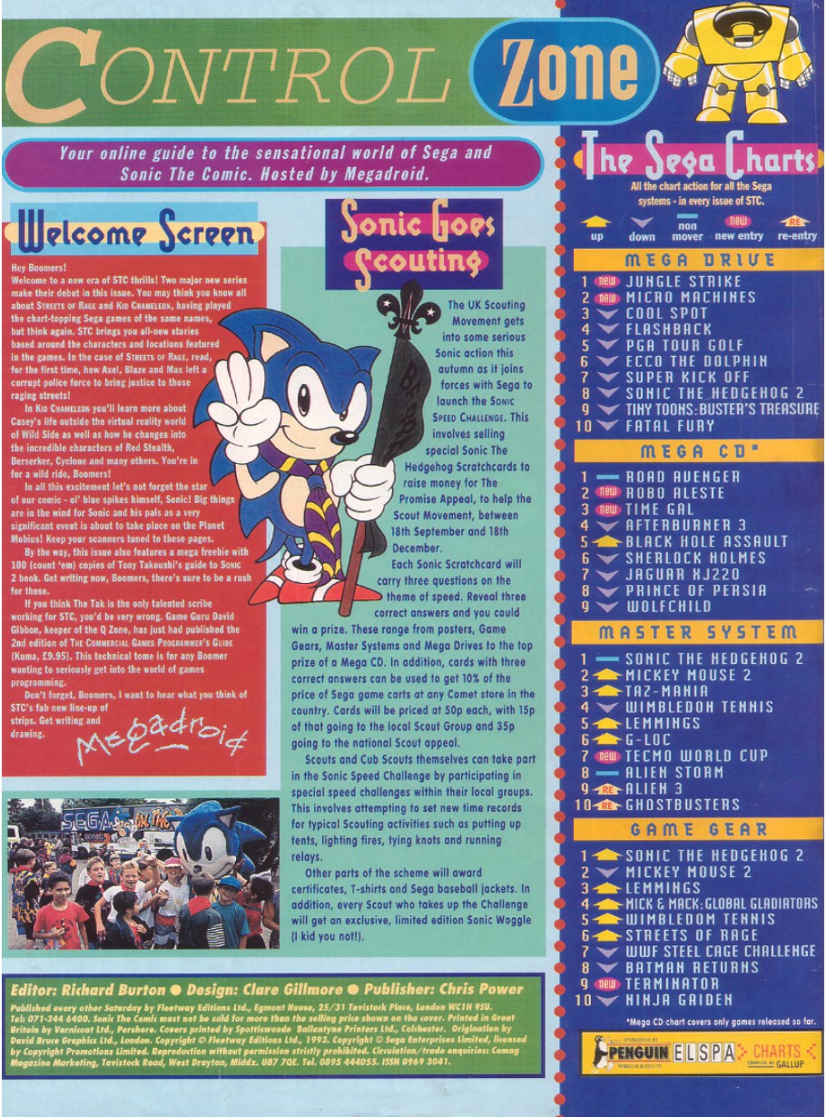 Sonic - The Comic Issue No. 007 Page 1